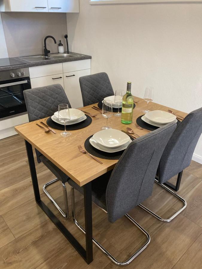 Moderne Ferienwohnung Mit Balkon Херксхайм Экстерьер фото